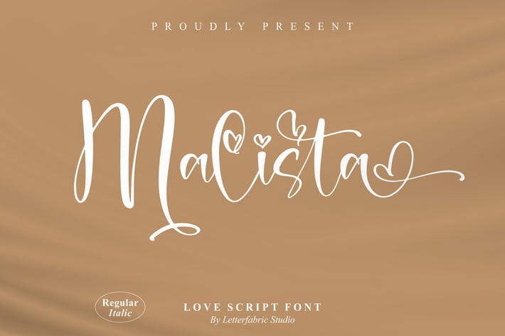 Malista Love Script Font