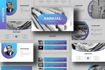 Annual - Business Keynote Template