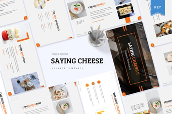 Saying Cheese | Keynote Template