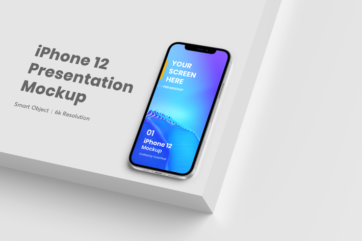 Stylish iPhone 12 Mockup 8.0