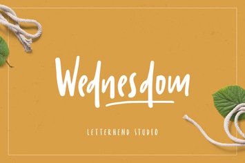 Wednesdom – Playful Font