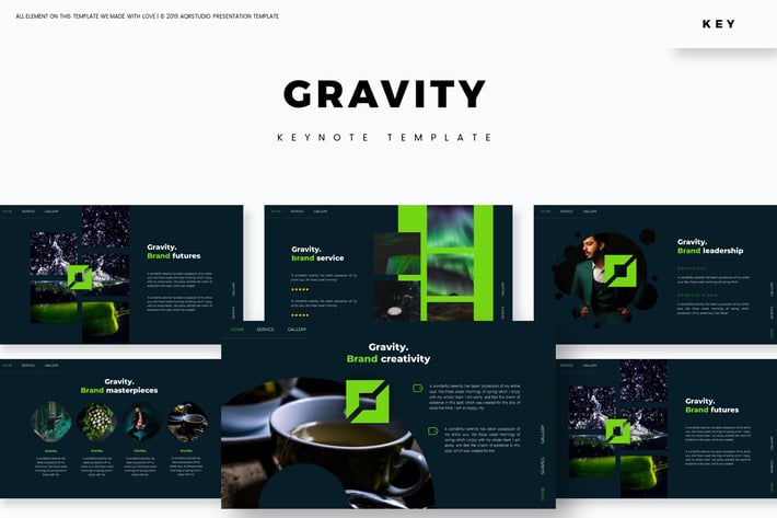Gravity - Keynote Template