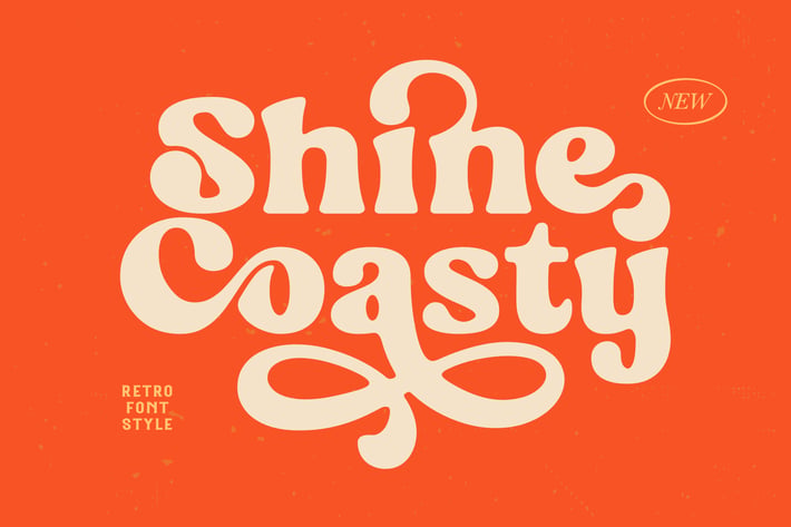 Shine Coasty Font