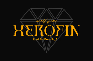 Herofin | Modern Serif font