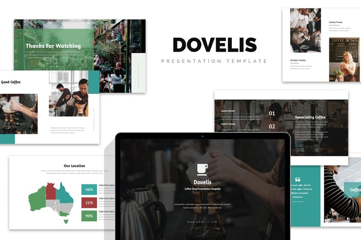 Dovelis : Coffee Shop & Roastery Keynote