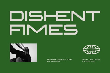 Dishent Fimes - Modern Font