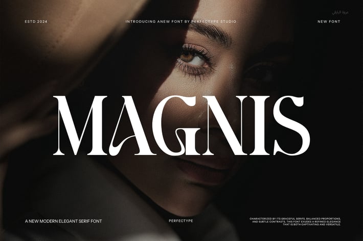Magnis Elegant Serif Font