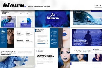 Blawu - Powerpoint Template