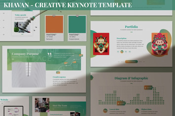 Khavan - Creative Keynote Template