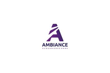 A Letter- Ambiance Logo