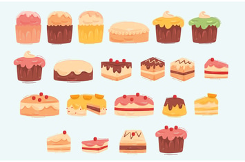 Cake Collection Illustration
