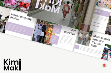 Kimimaki - Powerpoint Template