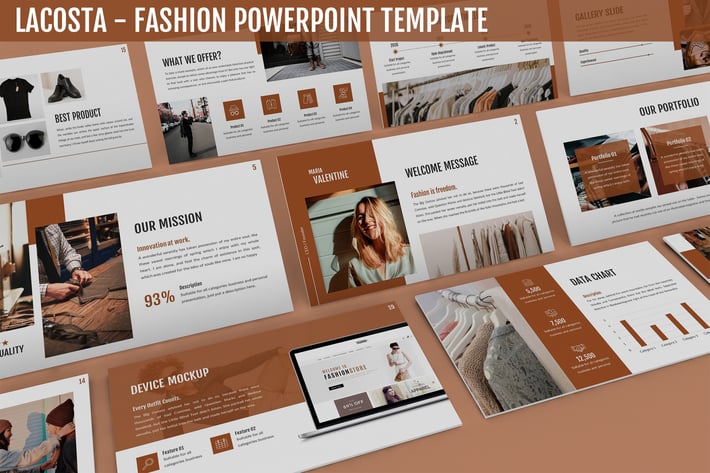 Lacosta - Fashion Powerpoint Template