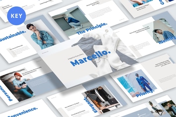 Marcello – Menswear Business Keynote Template