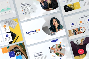 SEO & Digital Marketing Agency Powerpoint Template