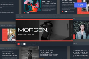 Morgen - Fashion Keynote Presentation Template
