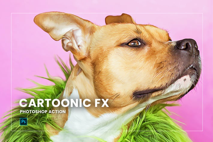 Cartoonic Fx Photoshop Action