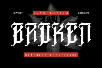 Broken Font