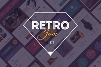 Retro Jam UI Kit