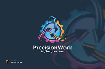 Precision Work - Logo Template