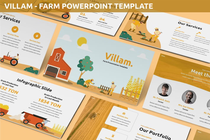 Villam - Farm Powerpoint Template