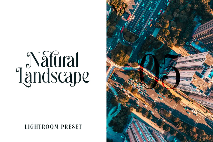 Lightroom Preset - Natural Landscape No.05