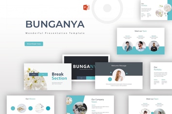 Bunganya - Powerpoint Template