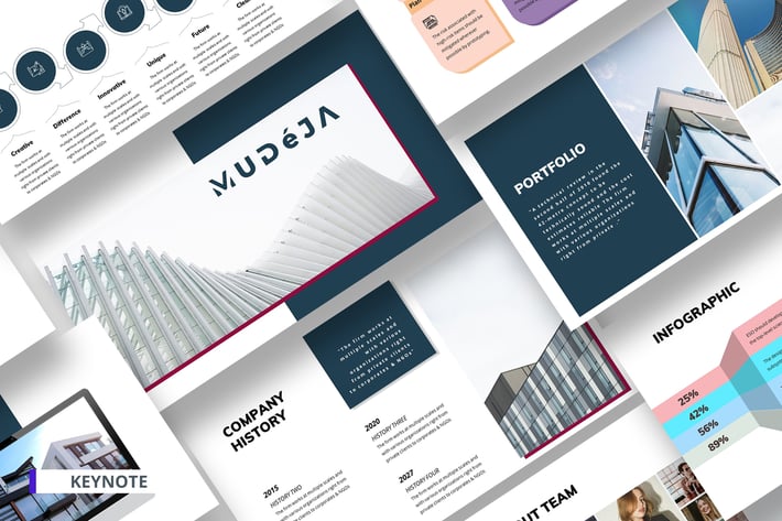 Mudeja Construction Keynote Template