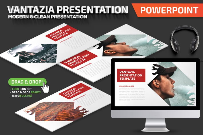 Vantazia Powerpoint Presentation Template
