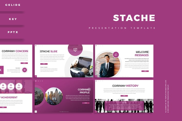 Stache - Presentation Template