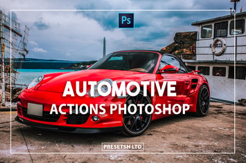 Automotive Photoshop Actions