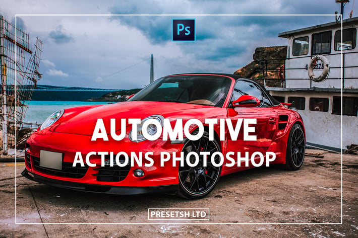 Automotive Photoshop Actions