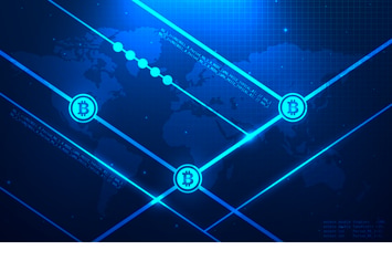 Bitcoin Technology Vector Illustration 13