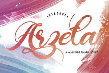 Arzeta | Handmade Playful Script
