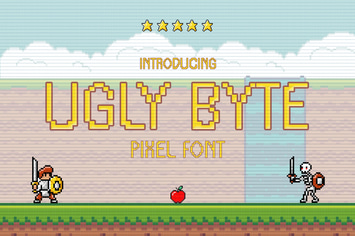 Ugly Byte - Pixel Font