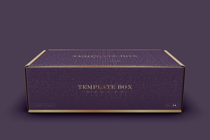 Cardboard Box Mockup