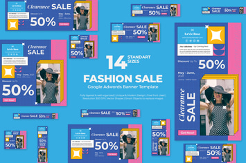 Fashion Sale Google Ads Banners