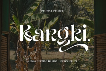 Kangki Stylish Serif