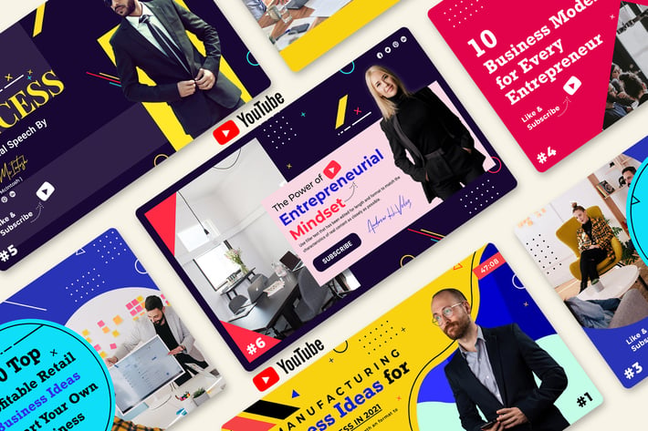 Business YouTube Thumbnails