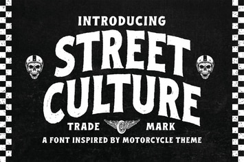Street Culture a Rustic Serif Font