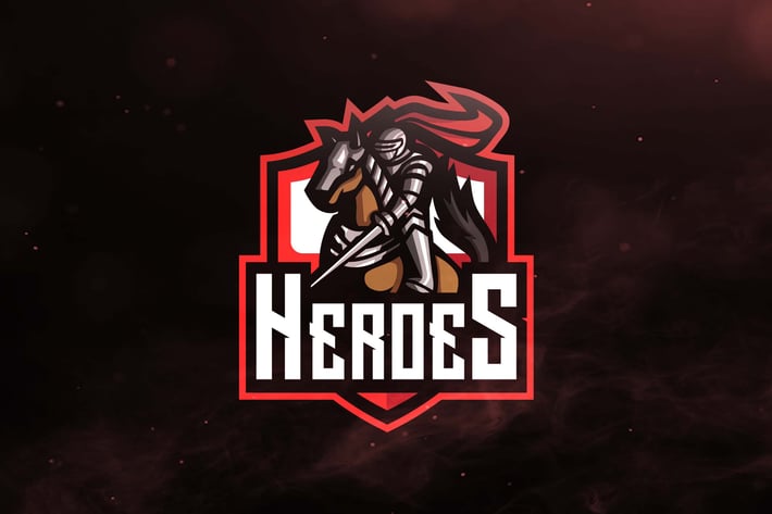 Heroes Sport and Esports Logos 