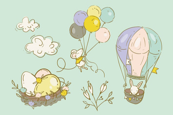 Easter Balloons