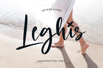 Leghis Handwritten Script Font