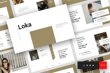 Loka - Fashion PowerPoint Template