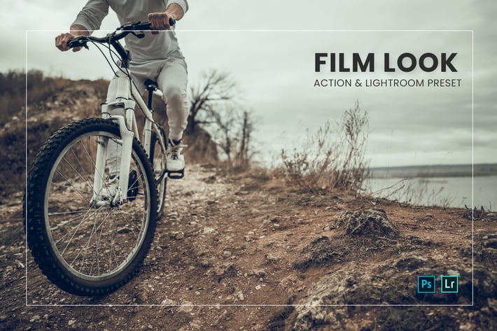 Film Look  Effect Action & Lightroom Preset