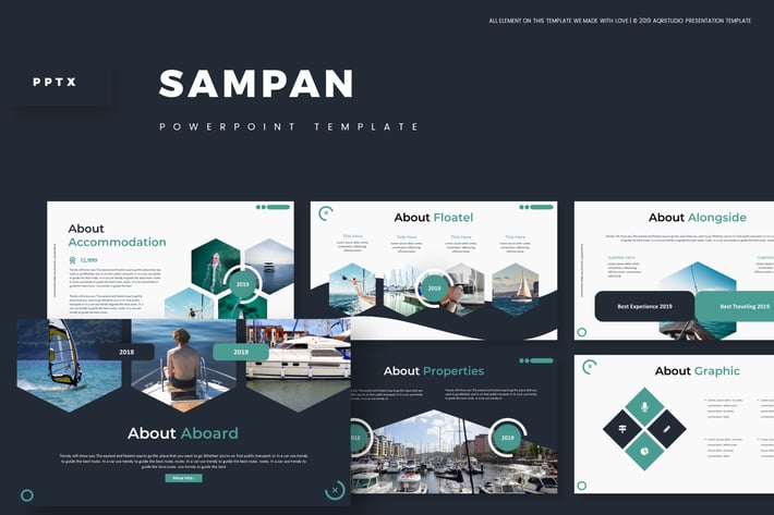 Sampan - Powerpoint Template