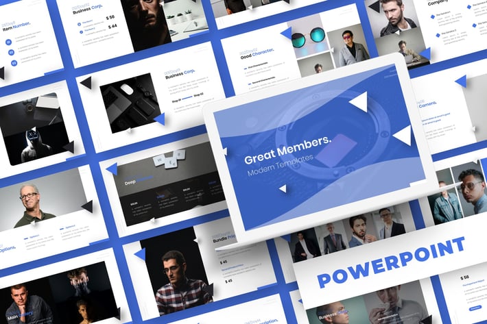 Great Members - Powerpoint Template