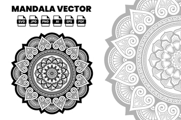Mandala Vector Illustration
