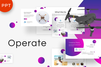 Operate - Creative Powerpoint Template