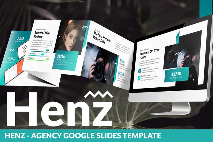 Henz - Agency Google Slides Template